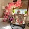 Greentek; 60-Piece Pink, White & Metallic Rose Gold Confetti Balloon Kit – 12-Inch Premium Latex & Chrome Balloons for Birthdays, Weddings & Baby Showers; Category:Latex Balloons; Image:5
